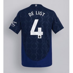 Manchester United Matthijs de Ligt #4 Borta Kläder 2024-25 Kortärmad
